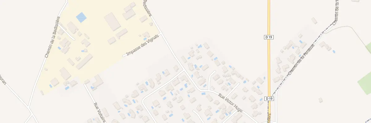 Plan du 26 Rue Victor Hugo à Thézan-lès-Béziers
