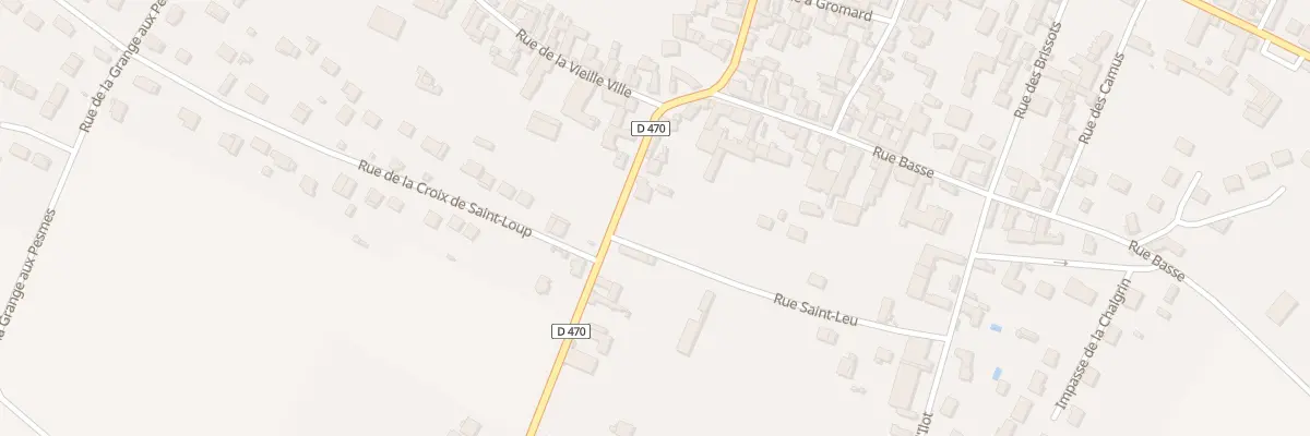 Plan du 3 Rue Charles Mazieres à Courlon-sur-Yonne