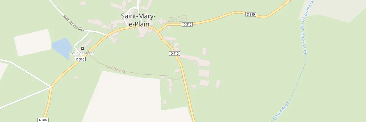 Plan du 5047 Le Bourg à Saint-Mary-le-Plain