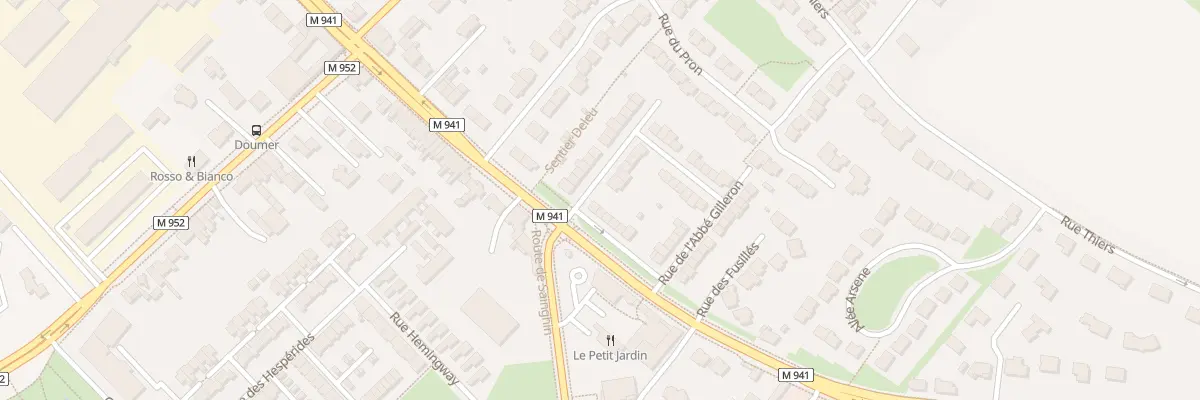 Plan du 281 Rue des Fusillés à Villeneuve-d’Ascq