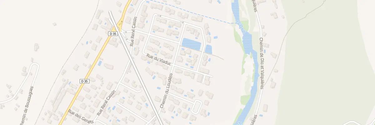 Plan du 16 Rue du Viaduc à Bédarieux