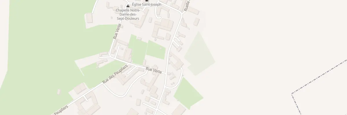 Plan du 21 Rue Arnoult Tiroux de Gerville à Villers-Plouich