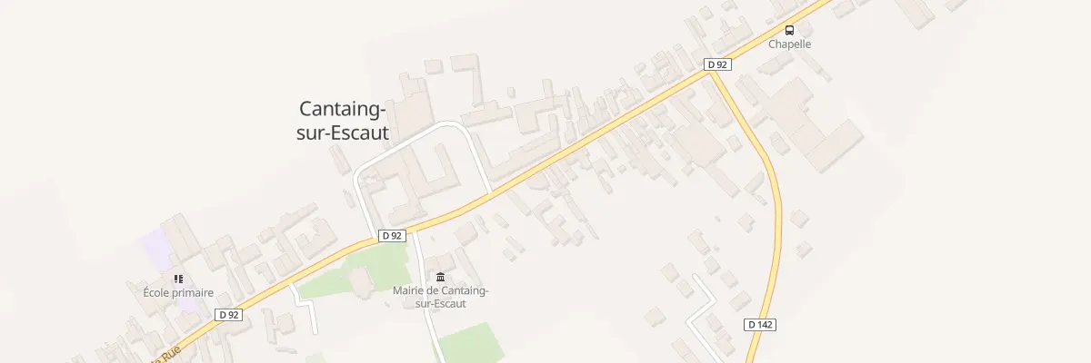 Plan du 55 Gr Grand Rue à Cantaing-sur-Escaut