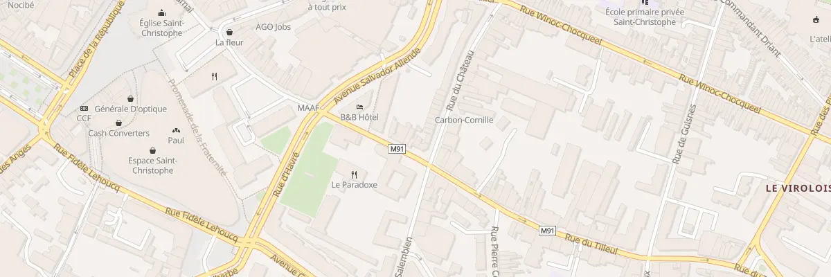 Plan du 113 Rue de Tournai à Tourcoing