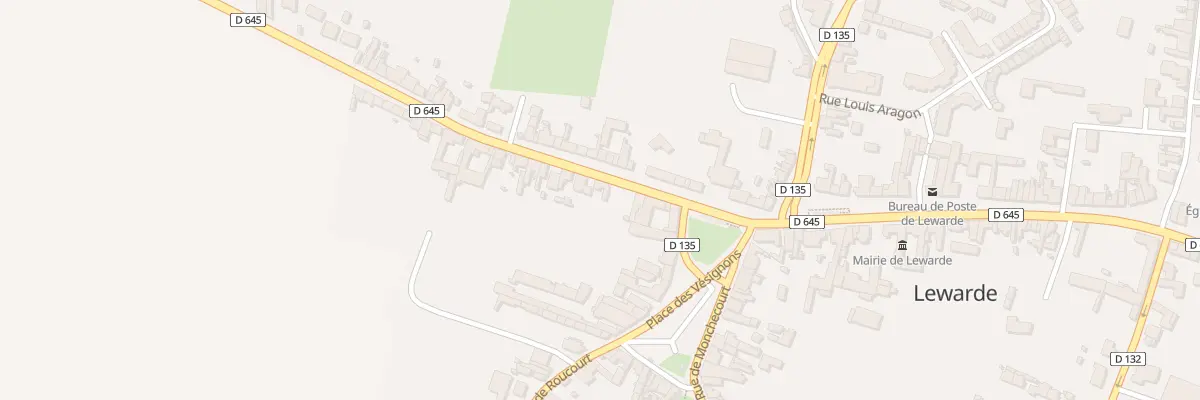 Plan du 132 Rue Pasteur à Lewarde