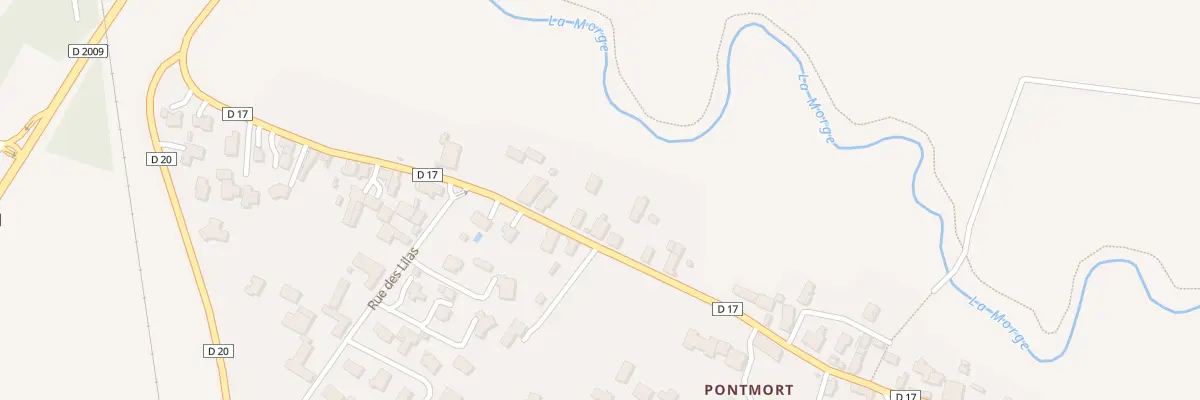 Plan du 17 Rue de la Limagne - Pontmort à Chambaron sur Morge