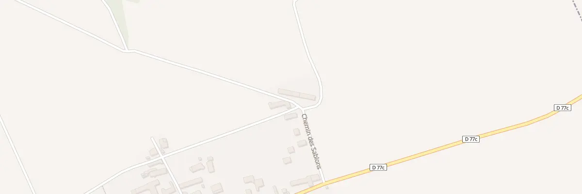 Plan du 1 Vieux Chemin de Bray à Vimpelles