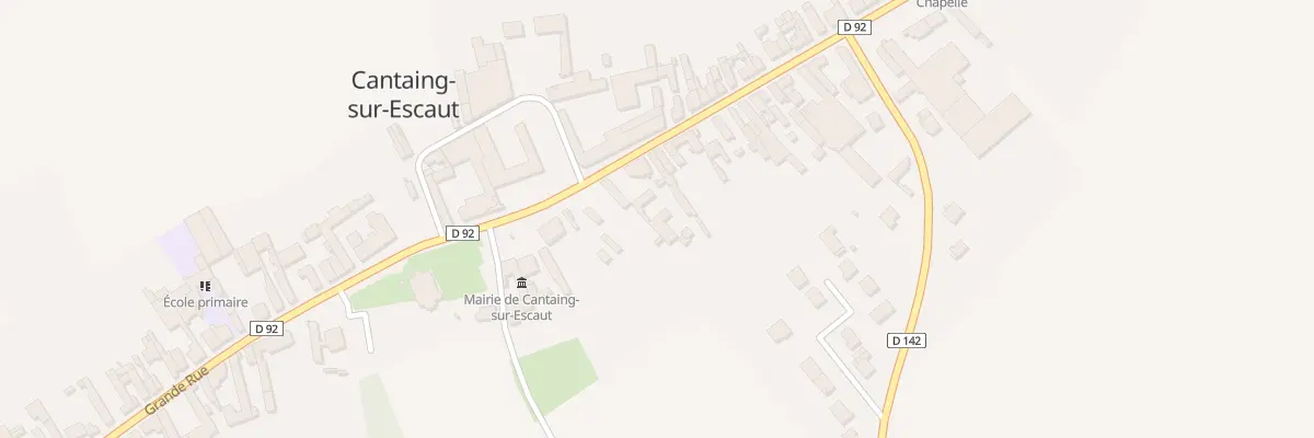 Plan du 57 Gr Grand Rue à Cantaing-sur-Escaut