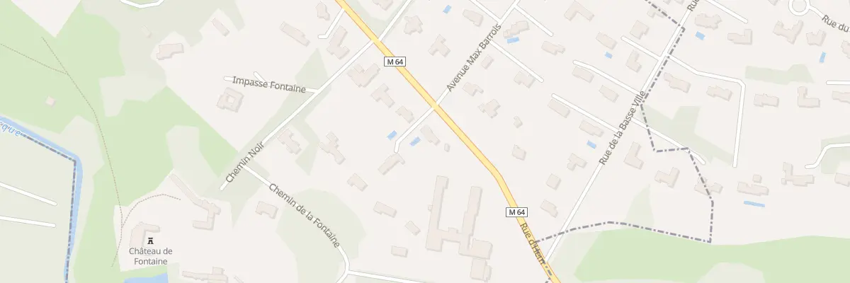 Plan du 84 Rue d’Hem à Croix