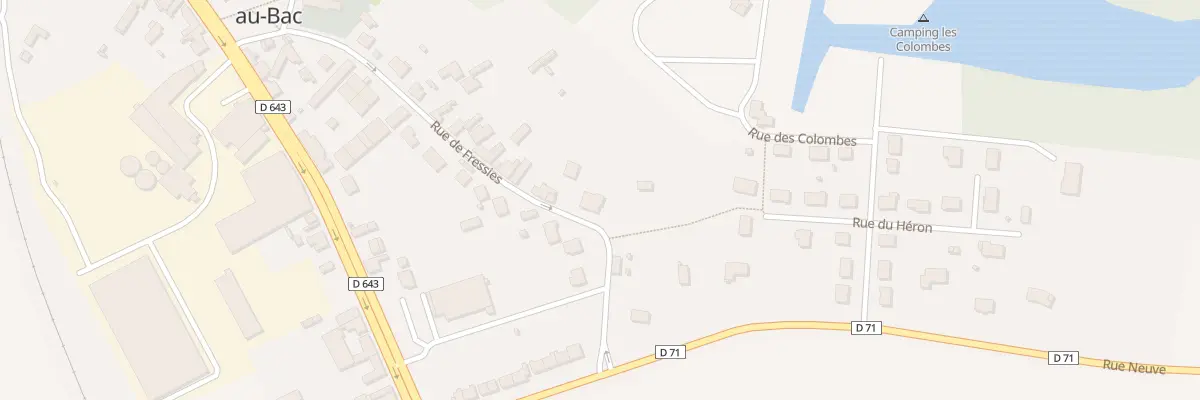 Plan du 315 Rue de Fressies à Aubencheul-au-Bac