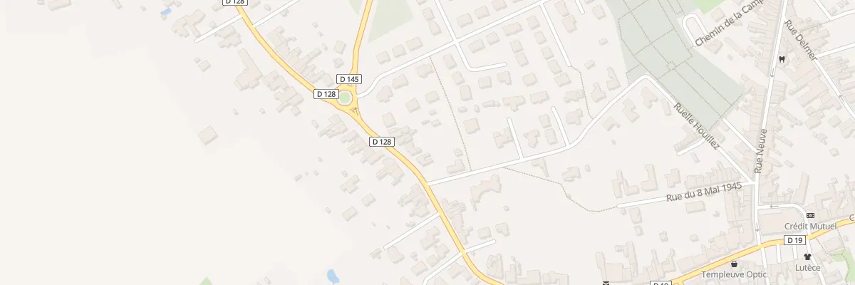 Plan du 22 Rue de la Quieze à Templeuve-en-Pévèle