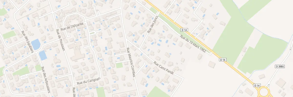 Plan du 133 Rue des Joncs à Maraussan