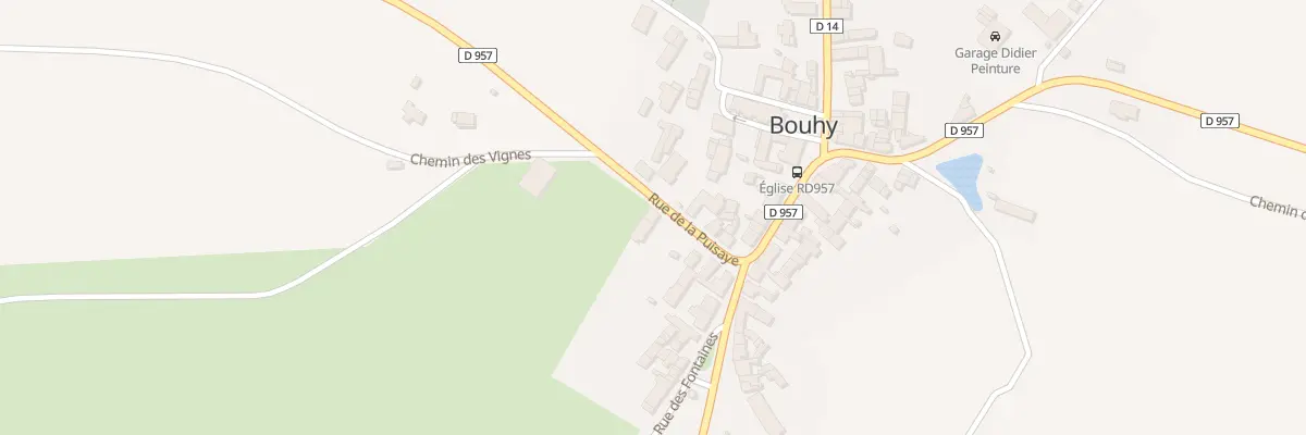 Plan du 5A Rue de la Puisaye à Bouhy