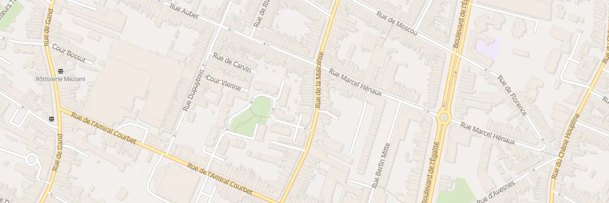 Plan du 83 Rue de la Malcense à Tourcoing