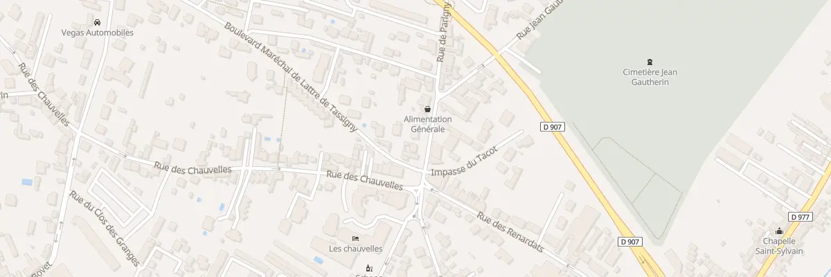 Plan du 2B Rue Jean Gautherin à Nevers