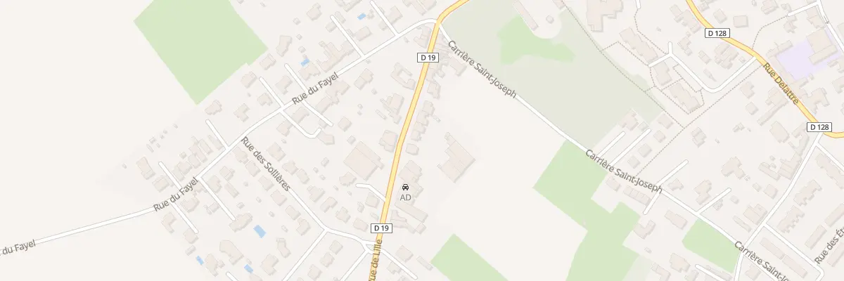 Plan du 21 Rue de Lille à Templeuve-en-Pévèle
