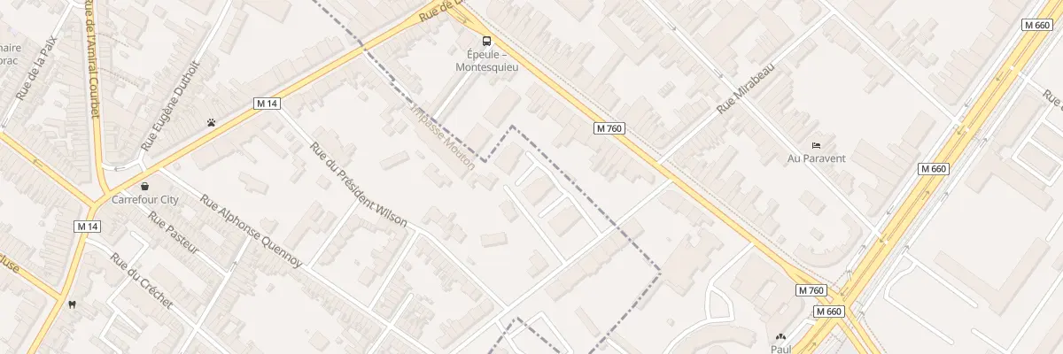 Plan du 27 Rue du Onze Novembre à Croix
