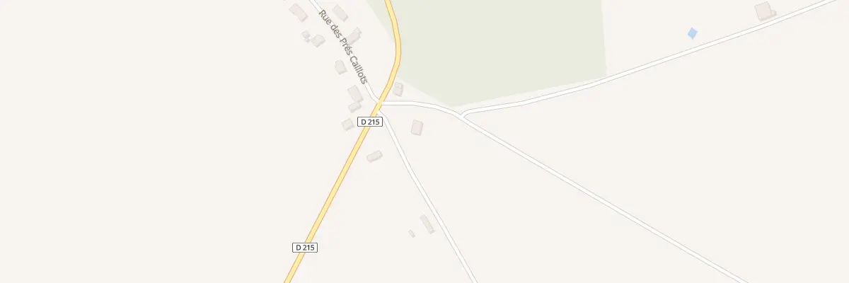 Plan du 2B Rue des Prés Caillots à Dagny