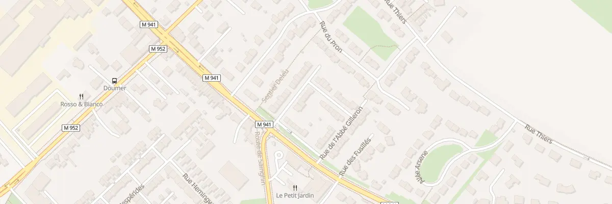 Plan du 6 Rue Georges Delebart à Villeneuve-d’Ascq