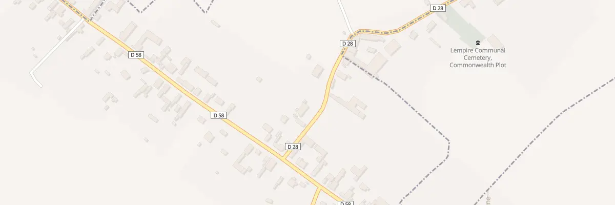 Plan du 3 Rue de Lempire à Ronssoy