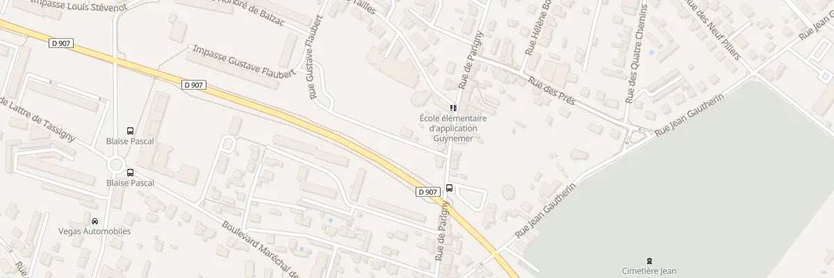 Plan du 22B Rue de Parigny à Nevers