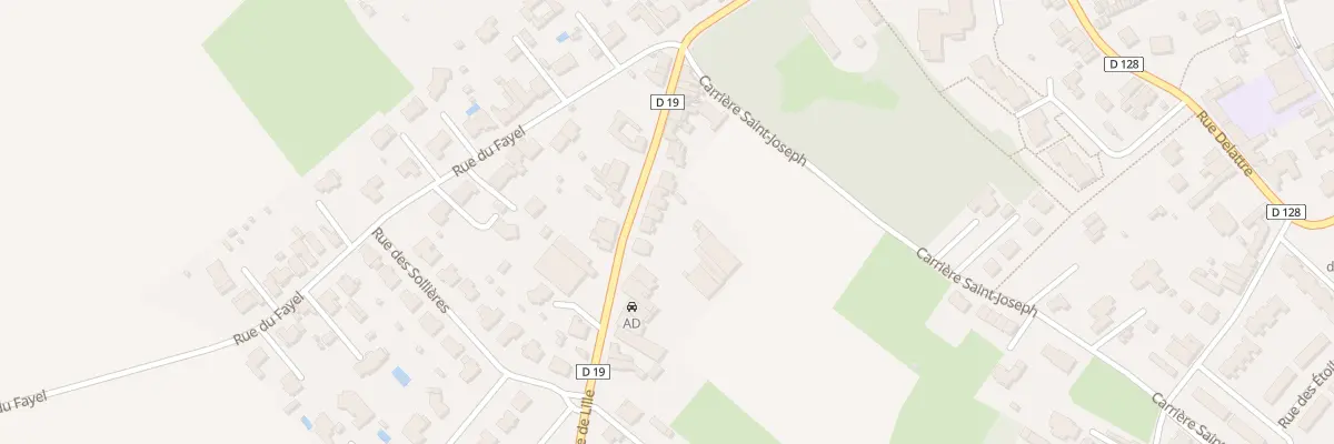 Plan du 19 Rue de Lille à Templeuve-en-Pévèle