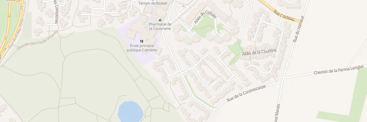 Plan du 3 All des Clematites à Villeneuve-d’Ascq