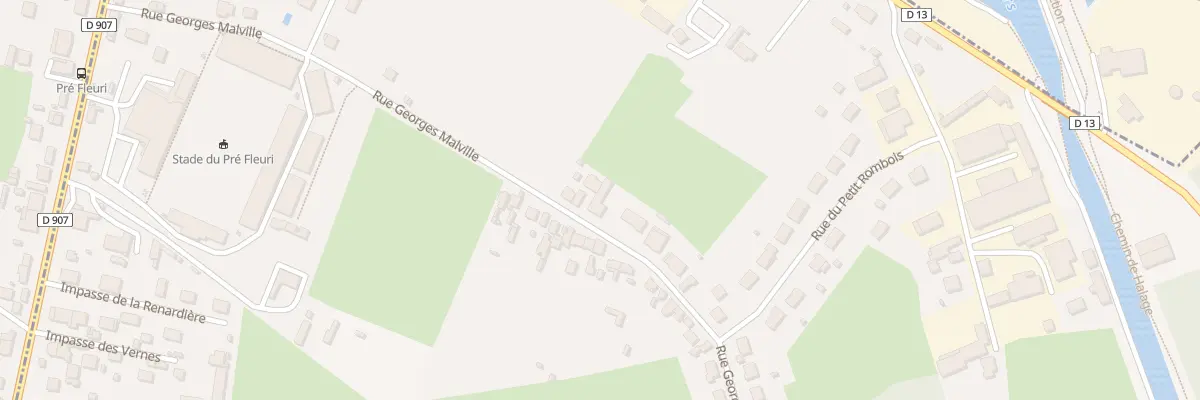 Plan du 9B Rue Georges Malville à Sermoise-sur-Loire