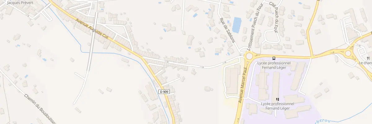 Plan du 20 Rte de Clermont à Bédarieux