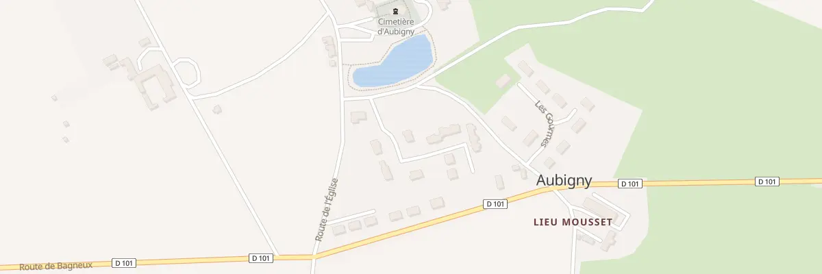 Plan du 5049 Le Chaumas à Aubigny