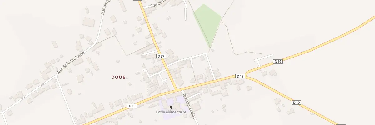Plan du 7 Imp St Eloi à Doue