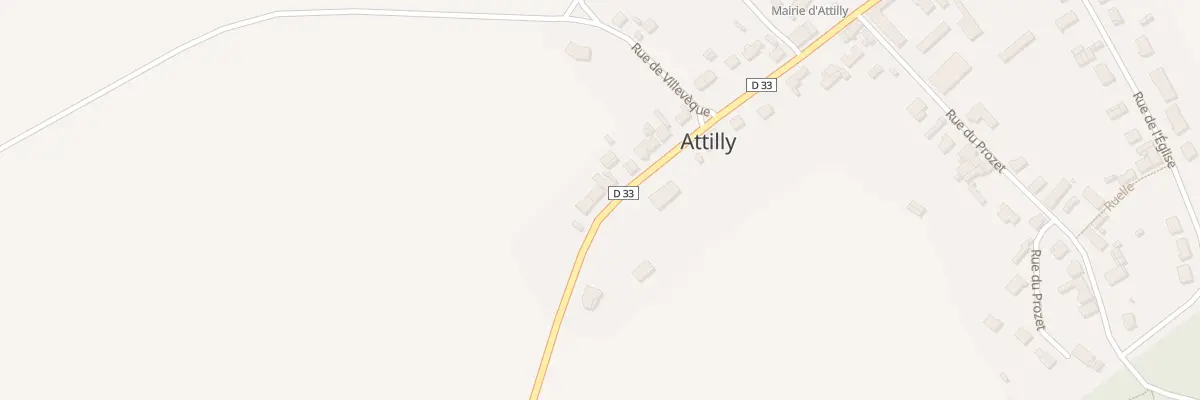 Plan du 90 Gr Grand Rue à Attilly