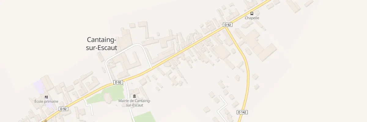 Plan du 49 Grand’Rue à Cantaing-sur-Escaut
