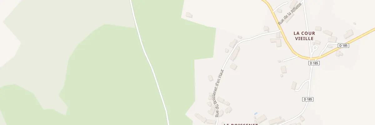 Plan du 852 Le Boissenet à Treigny-Perreuse-Sainte-Colombe