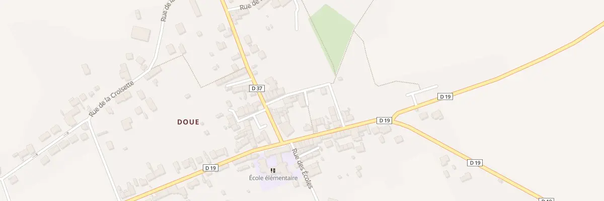 Plan du 5 Imp St Eloi à Doue