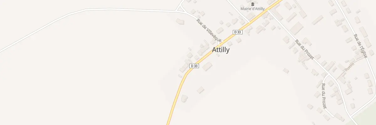 Plan du 88 Gr Grand Rue à Attilly