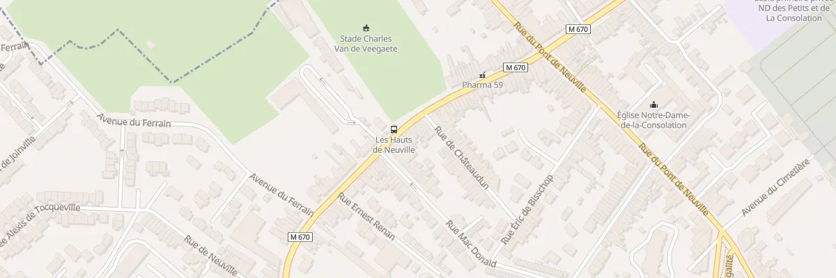 Plan du 556 Rue de Gand à Tourcoing