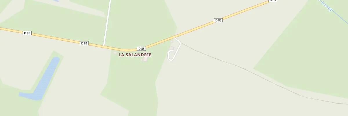Plan du 149 La Salandrie à Moutiers-en-Puisaye