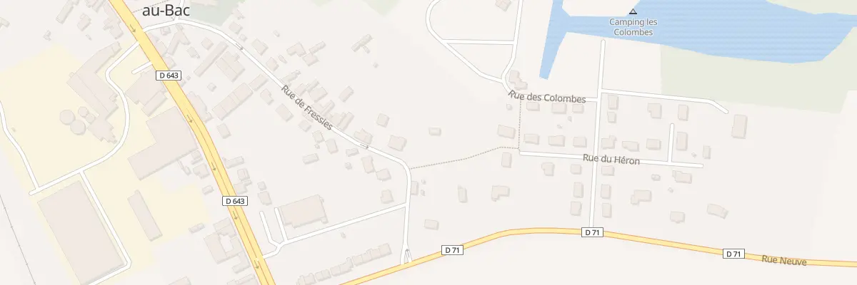 Plan du 325 Rue de Fressies à Aubencheul-au-Bac