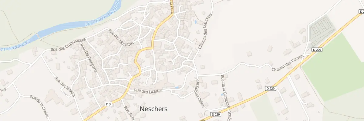Plan du 4 Rue Pierre Fourvel à Neschers