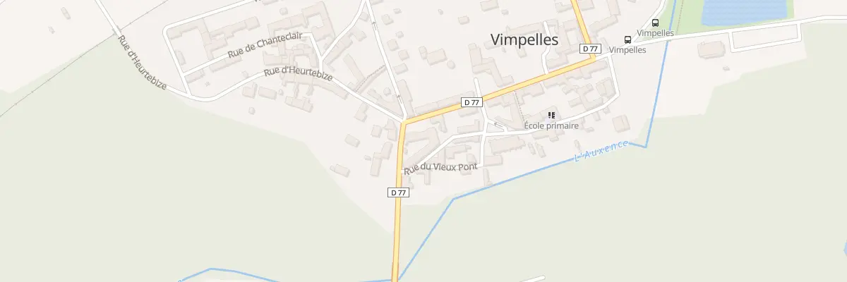 Plan du 3 Rue du Gué à Vimpelles