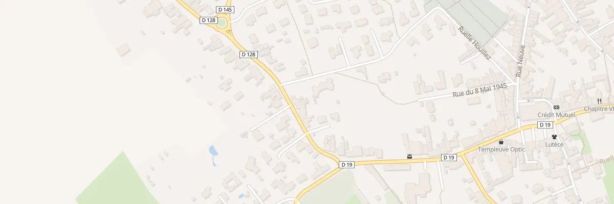 Plan du 9013 Rue de la Quieze à Templeuve-en-Pévèle
