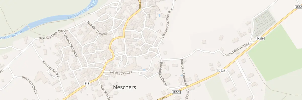 Plan du 5 Rue Pierre Fourvel à Neschers