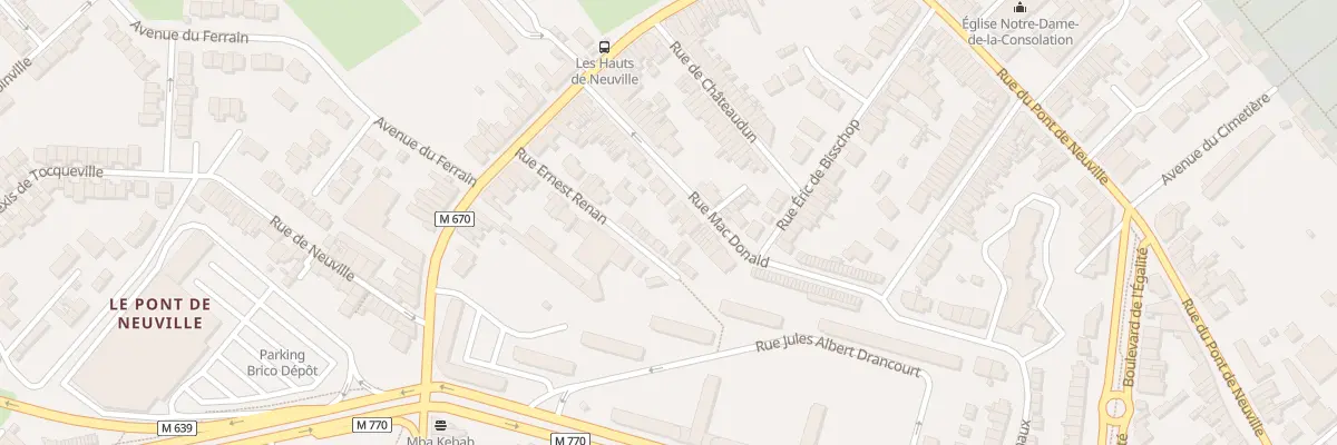 Plan du 28 Rue Mac Donald à Tourcoing