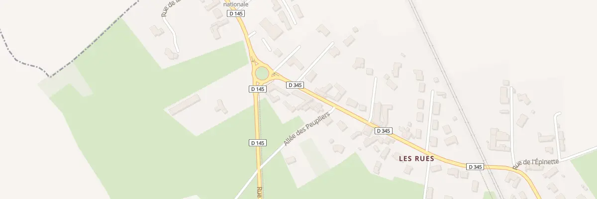 Plan du 45T Rue les Rues à Templeuve-en-Pévèle
