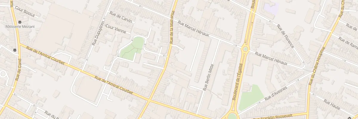 Plan du 68 Rue de la Malcense à Tourcoing