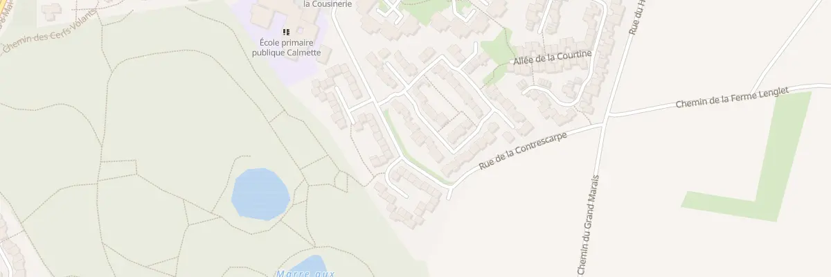 Plan du 63 All des Clematites à Villeneuve-d’Ascq