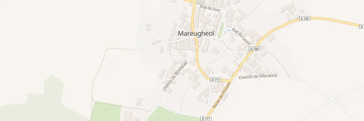 Plan du 9002 Che du Bousquet à Mareugheol