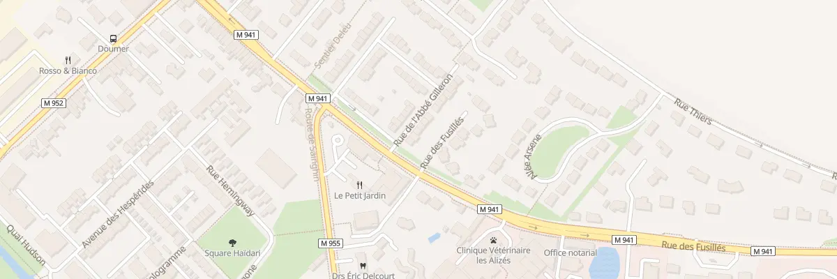 Plan du 4 Rue de l’Abbe Gilleron à Villeneuve-d’Ascq