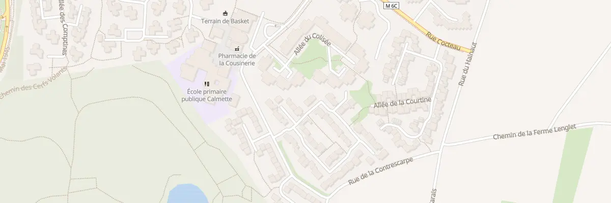 Plan du 15 All des Clematites à Villeneuve-d’Ascq